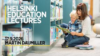 Helsinki Education Lecture by Professor Martin Daumiller