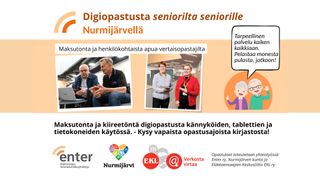 Tapahtuman Vertaisdigiopastusta seniorilta seniorille kuva
