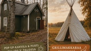 Tapahtuman Pop-up kahvila & Puoti vanhan Kaskelan tillalla Kytäjällä kuva