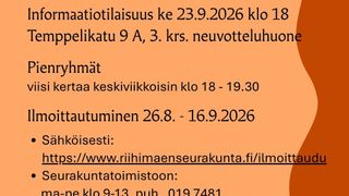 Tapahtuman Syksyn arkiretriitti kuva