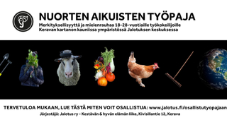 Tapahtuman Nuorten työpajan avoimet ovet kuva