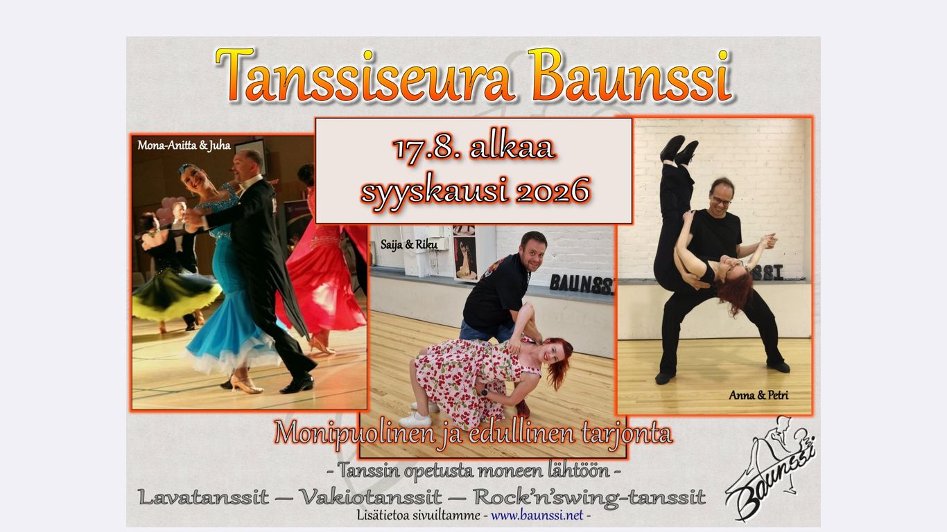 Baunssin mainos