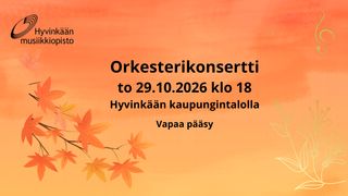 Tapahtuman Orkesterit kaupungintalolla kuva
