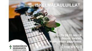 Tapahtuman Iskelmälauluilta Nurmijärven pappilassa 26.11. klo 18 kuva
