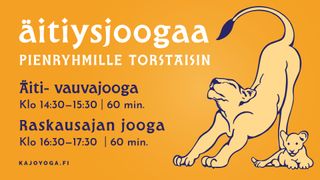 Äiti-vauva jooga - tapahtuman kuva