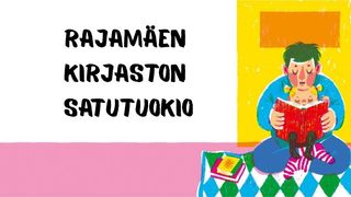 Tapahtuman Rajamäen kirjaston satutuokio kuva