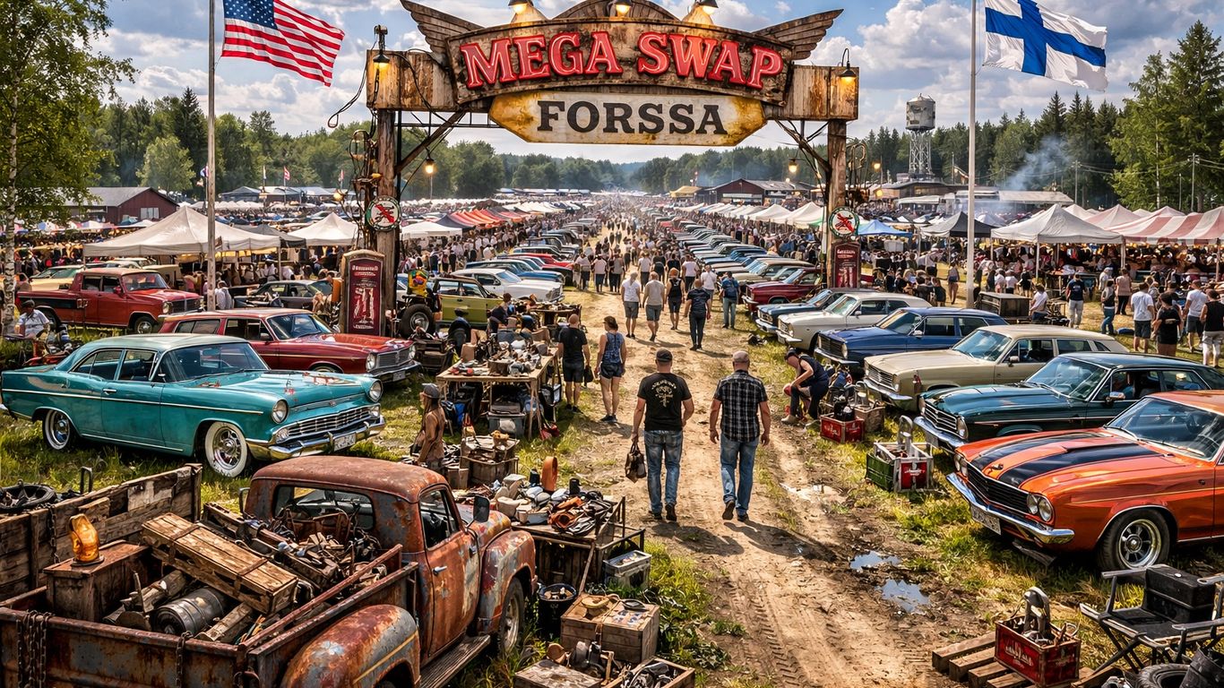 Mega Swap Rompetori / kirppis - tapahtuman kuva