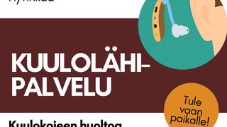 Tapahtuman Kuulolähipalvelu kuva
