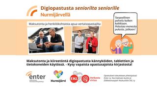 Tapahtuman Vertaisdigiopastusta seniorilta seniorille kuva