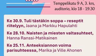 Tapahtuman Parisuhdeilta kuva