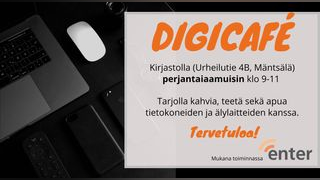 Tapahtuman Digicafè kuva
