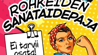 Tapahtuman Rohkeiden sanataidepaja kuva