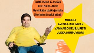 Tapahtuman Harvinaissairaiden vammaisoikeudet kuva