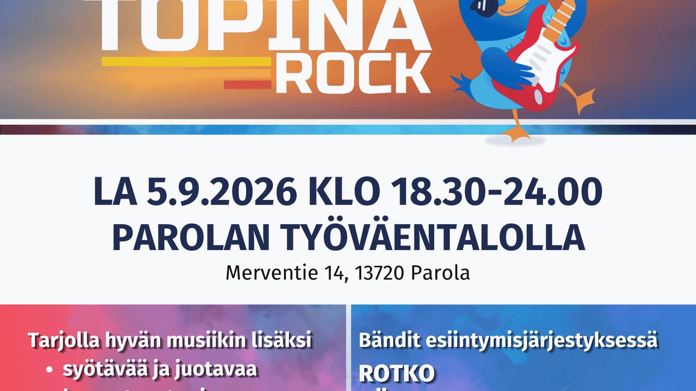 Mainoskuva tapahtumasta