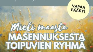 Tapahtuman Mieli maasta - masennuksesta toipuvien ryhmä kuva