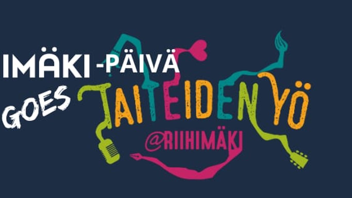 Riihimäki -päivä goes Taiteiden yö - tapahtuman kuva