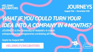 Applications for Journeys Incubator Programme
