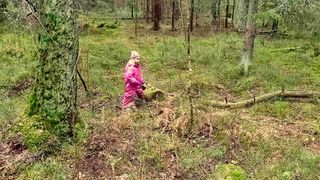 Tapahtuman Perhetapahtuma Hyvinkään terveysmetsässä kuva