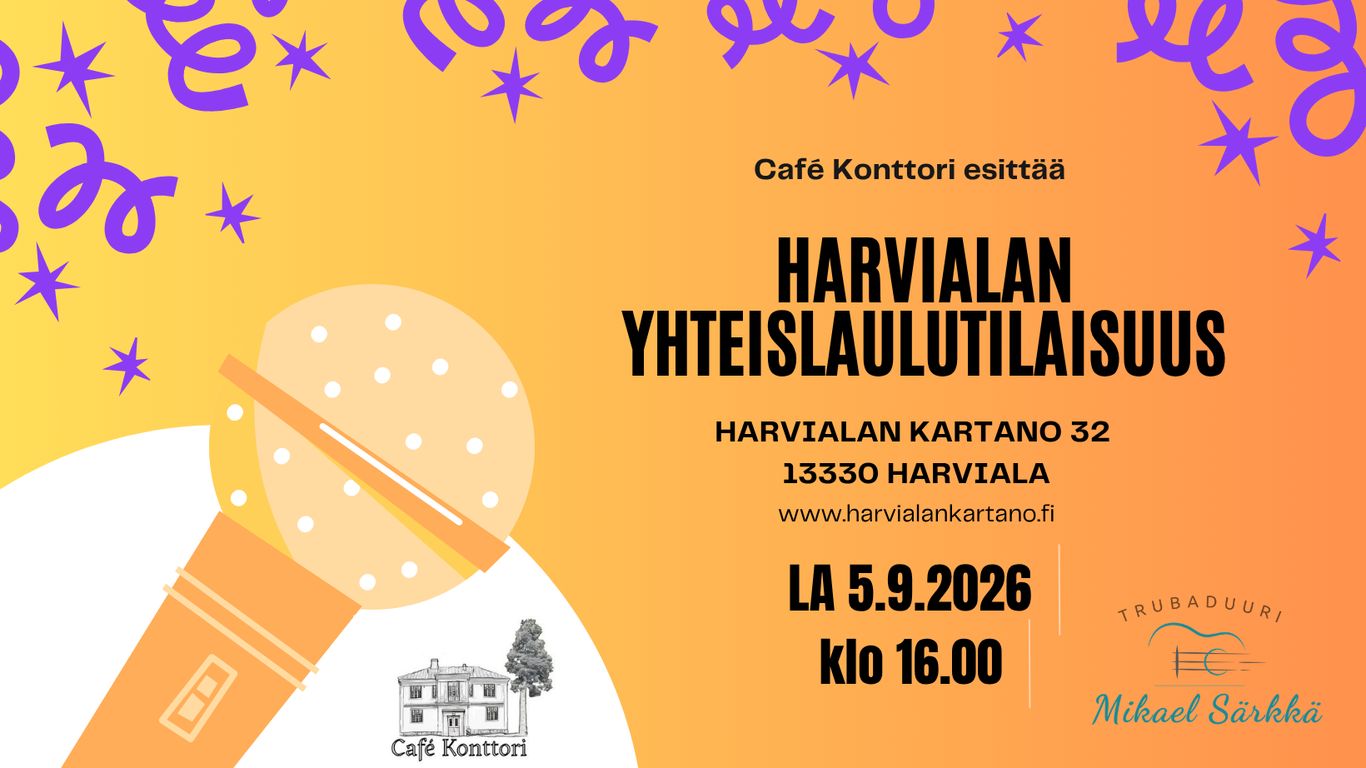 Harvialan yhteislaulutilaisuus