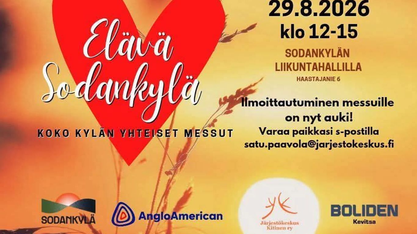 ELÄVÄ SODANKYLÄ - koko kylän yhteiset messut