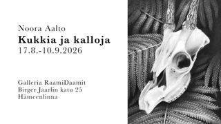 "Kukkia ja kalloja"-näyttely - tapahtuman kuva
