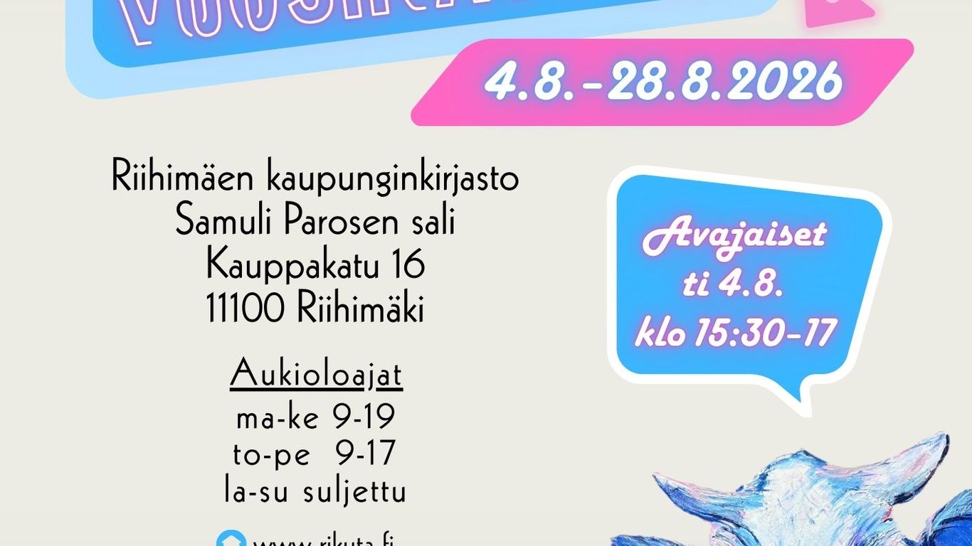 Riihimäen kuvataiteilijat ry:n Vuosinäyttely