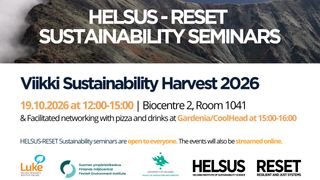 Viikki Sustainability Harvest 2026