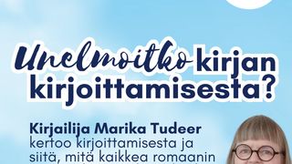 Tapahtuman Unelmoitko kirjan kirjoittamisesta? kuva