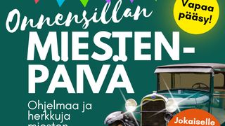 Tapahtuman Miestenpäivän tapahtuma Onnensillassa kuva