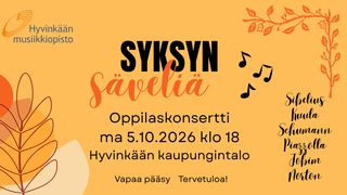 Tapahtuman Syksyn säveliä kuva